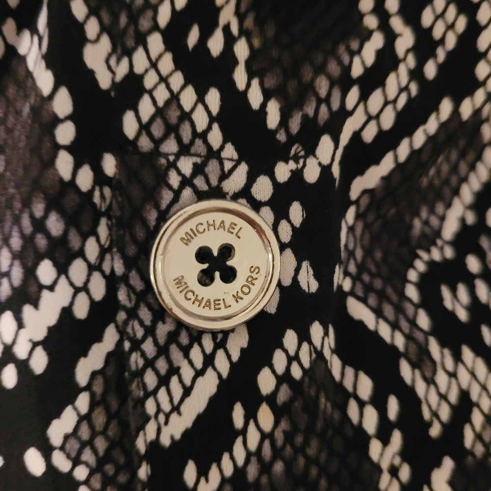 Michael Kors Snakeskin Pattern Dress Size XL - Picture 6 of 12